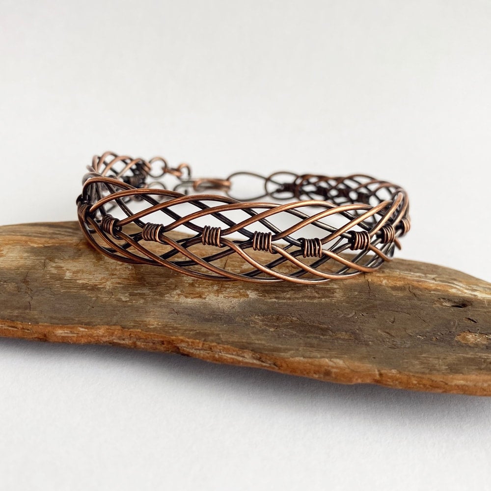 Copper Wire Bracelet/100% Copper Wire Genuine Turquoise Gemstone Bracelet/turquoise  Jewelry - Etsy